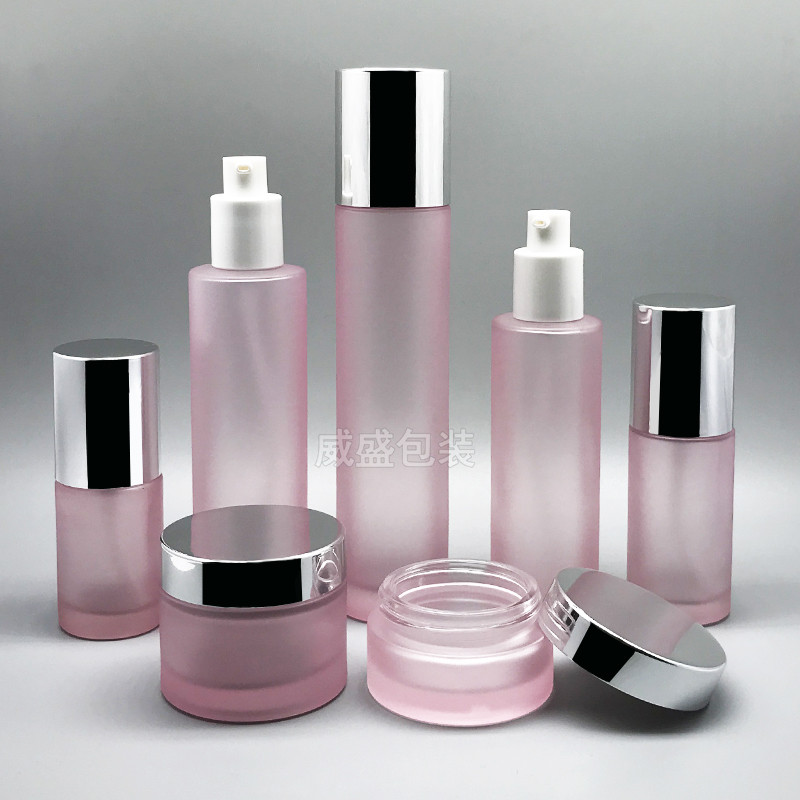 粉色化妝品面霜瓶子(圖2)